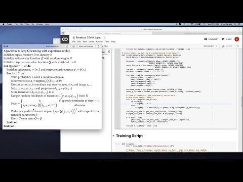 Using Reinforcement Learning to play Breakout
