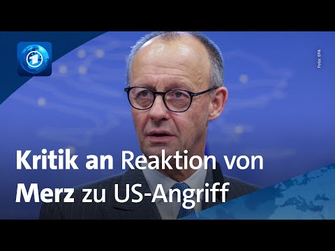 Kritik an Reaktion von Kanzler Merz auf US-Angriff in Venezuela