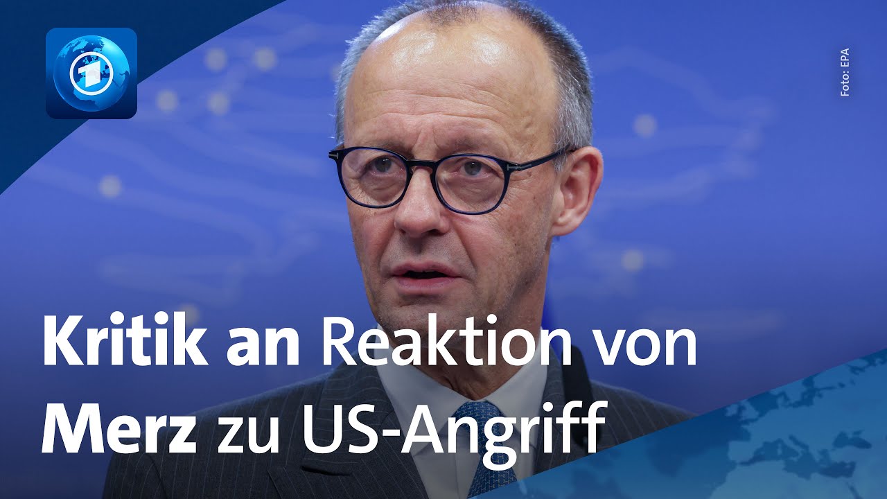 Kritik an Reaktion von Kanzler Merz auf US-Angriff in Venezuela