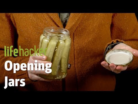 How To Open Stubborn Jars