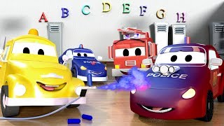 Baby Matt hasn't done his homework ! - Baby Cars in Car City ! - Cartoon for kids