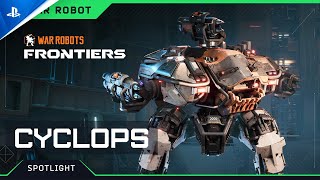 War Robots: Frontiers - Cyclops Spotlight | PS5 & PS4 Trailer