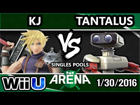 PAX South Arena - KJ (Cloud) Vs. VGBC | Tantalus (ROB) SSB4 Pools - Smash Wii U - Smash 4