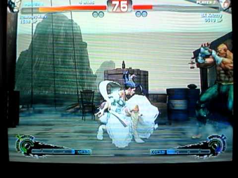 SSF4 - itzMoneyMarv [Sagat] vs ....... [Rose]