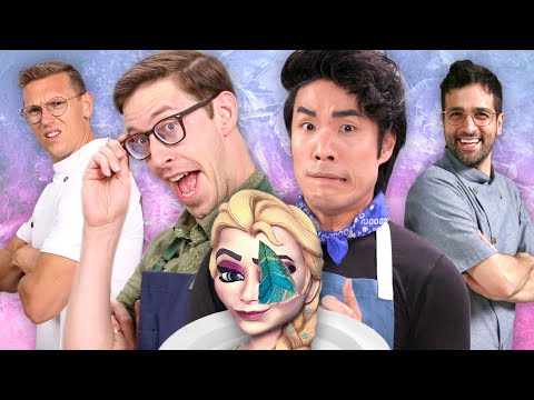 Try Guys Ruin Disney Cakes w/ Pro Chefs • Phoning It In