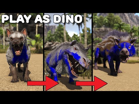 EVOLVING INTO THE ANDREWSARCHUS & STEALING PEOPLES DINOS | PLAY AS DINO | ARK SURVIVAL EVOLVED