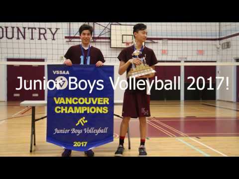 Eric Hamber x Gladstone JUNIOR VOLLEYBALL CITY FINALS 2017