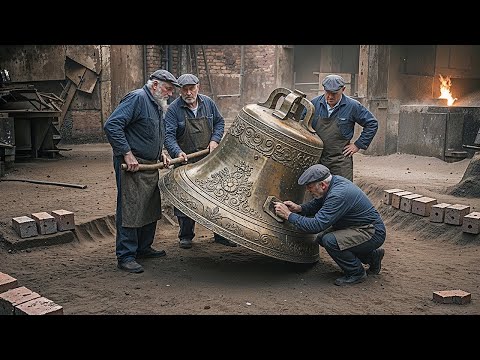 Before Electricity: Inside a 400 Year Old Bell Foundry – Part 2 | Casting & the Birth of the Bell