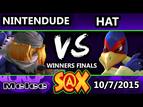 S@X 118 - Hat (Falco) Vs. Fe | Nintendude (Sheik) SSBM Winners Finals - Smash Melee