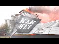 Liveblog: Zeer grote brand verwoest Karwei in Apeldoorn