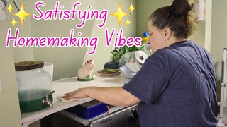 Quiet Clean With Me | Satisfying Homemaking Moments