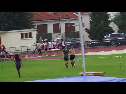 4 X 100m ESF - SEF / Finale directe 1  CHAMPIONNAT REG ESPOIRS/ SENIORS iVRY SUR SEINE, 9 JUIN 2018