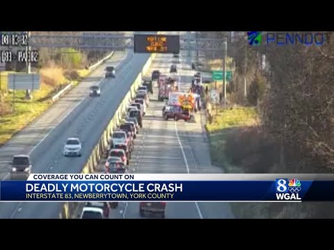 High-speed crash kills motorcyclist in York County