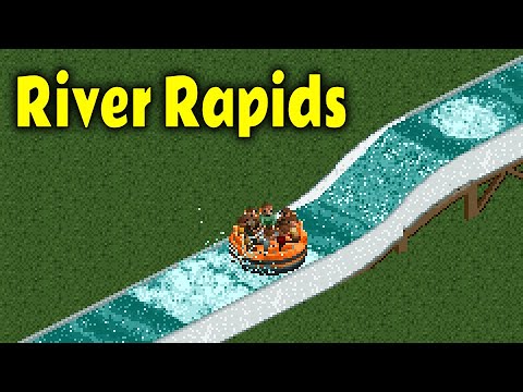 RCT2 Ride Overview - River Rapids