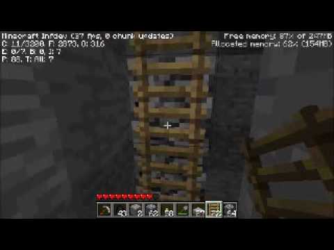 Mynecraft - Episode 9 - The ladder shaft