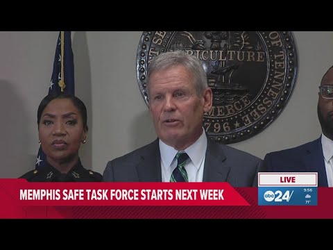 Gov. Lee, Memphis officials provide updates on National Guard presence in Memphis