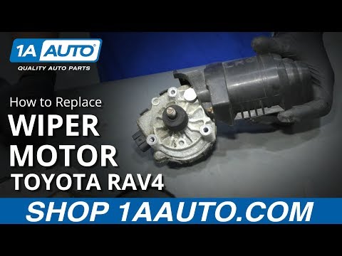 How to Replace Wiper Motor 05-16 Toyota RAV4