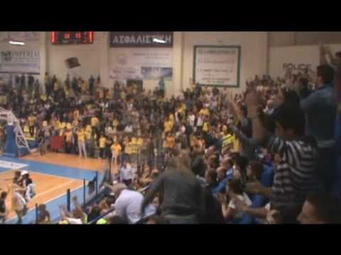 AEL vs keravnos (Basketball)   [GATE-3 1989]