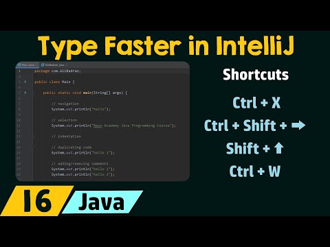 Type Faster in IntelliJ