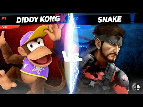 Rushdown 14 - LightningCam (Diddy) vs Zanryo (Snake) Winners - SSBU