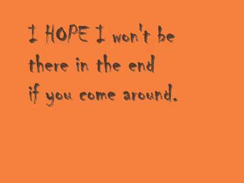 Green Day - In The End Lyrics