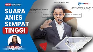 Alasan Suara Anies Sempat Melonjak Lalu Kembali Turun Terungkap, Ada yang Beri 3,5 Juta Suara