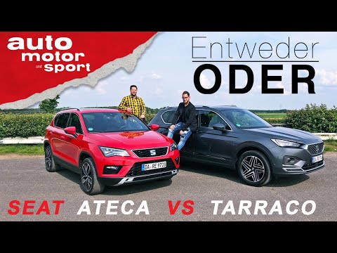 Seat Ateca vs Tarraco: Wer ist besser? - Entweder ODER | (Vergleich/Review) auto motor und sport