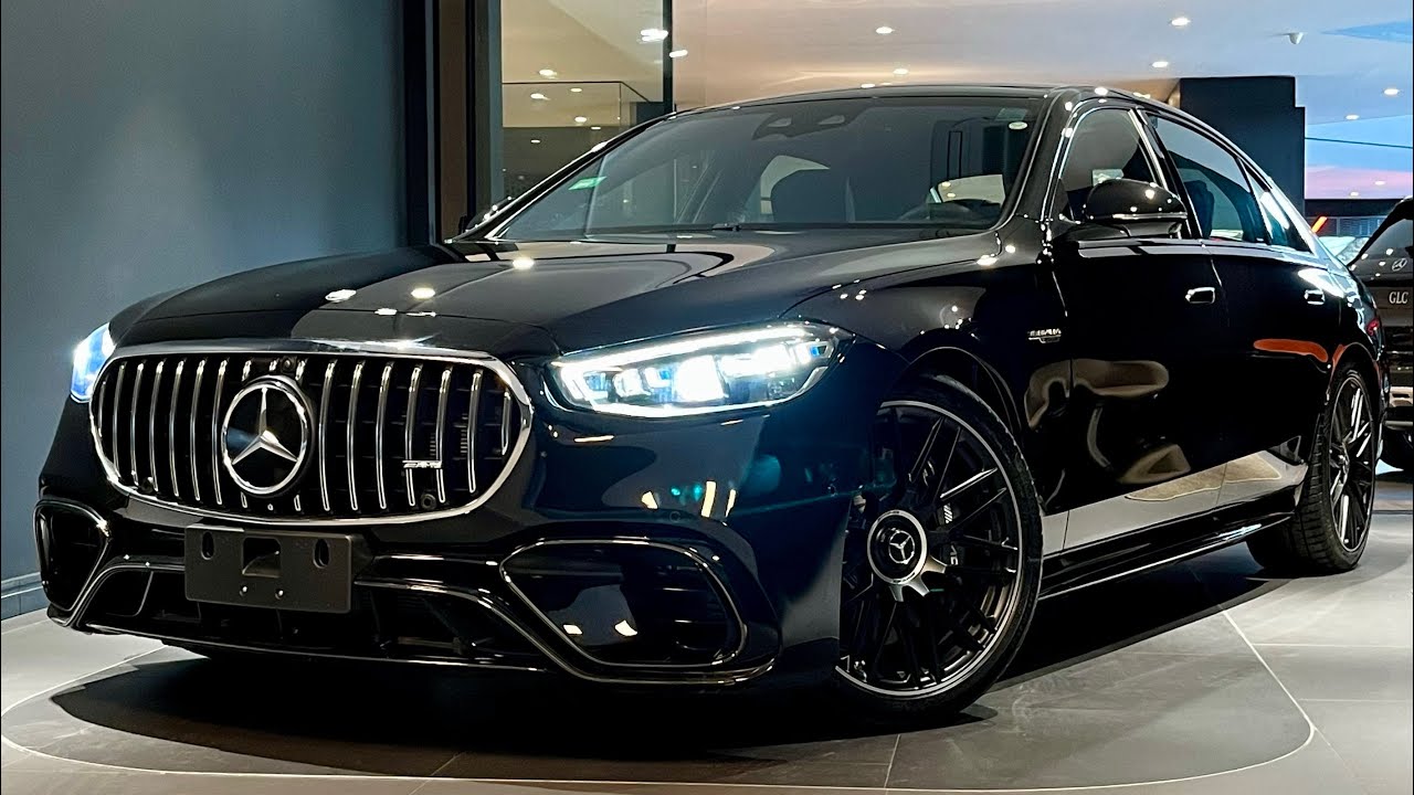 💥NOVO MERCEDES BENZ S63 AMG 2025 TEM V8 COM 802 CAVALOS E CONFORTO DE AVIÃO VEJA EM DETALHES