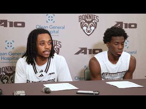 MBB | St. Bonaventure 63, Alfred 39 Postgame Press Conference (10/30/24)