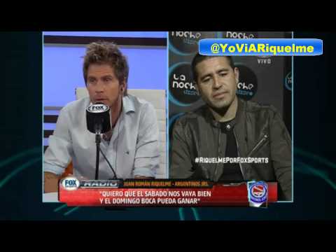 Román lo pelea a Vignolo "Boca es el mas grande"