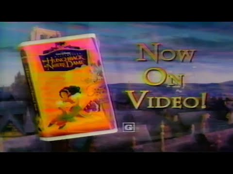 The Hunchback of Notre Dame vhs commercial 1997