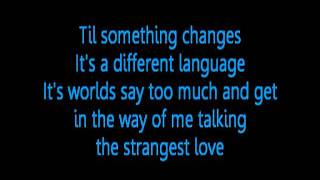Britney Spears - Strangest Love (Lyrics)