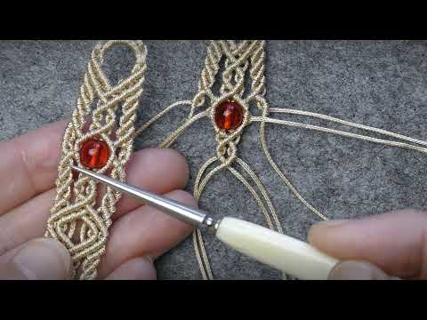 Spiral Macrame Patterns DIY Macrame Spiral Bracelets