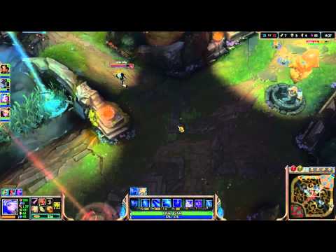 Ashe oldschool tp gank (U.R.F.)