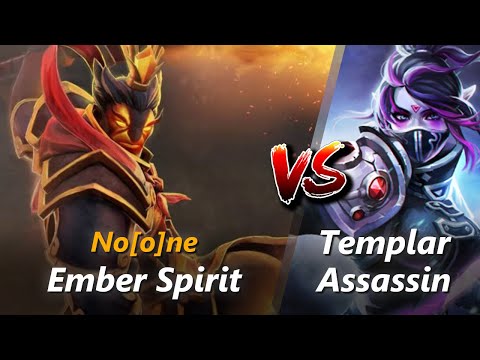 How to Ember Spirit mid vs Templar Assassin (feat. No[o]ne) | First 10 minutes