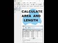 Calculate Area Length In ArcGIS Area Lengthen Areacalculation Lengthcheck Gistutorial Qgis