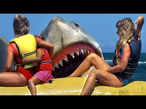 Hai-Angriff am Strand! | Der weiße Hai IV - Die Abrechnung | German Deutsch Clip