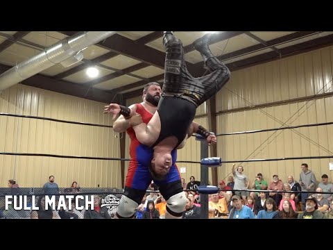 Eric Johnson vs. Samuel Radcliffe - Limitless Wrestling (Let's Wrestle Island Falls Maine Wrestling)
