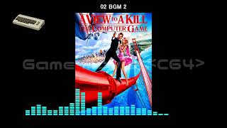 (C64)James Bond 007: A View to a Kill-Soundtrack