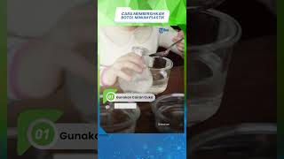 Tips Mudah Membersihkan Botol Minum Plastik, Manfaatkan Bahan Alami namun Hasil Tetap Maksimal