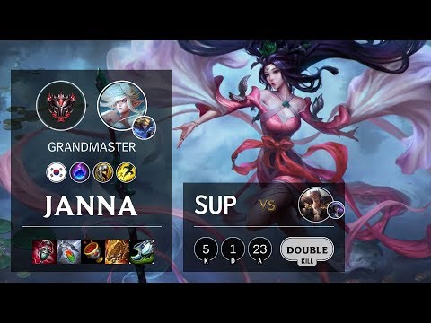 Janna Support vs Sett - KR Grandmaster Patch 10.10