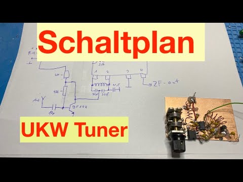 UKW Modul   Schaltplan, Schematic UKW Tuner