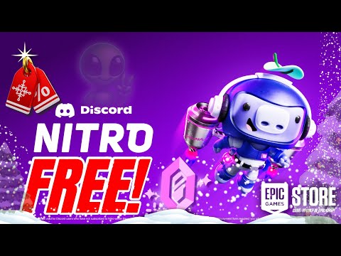 Get FREE Discord Nitro in 2 Minutes (Epic Games) | 1 Month for everyone – 2026