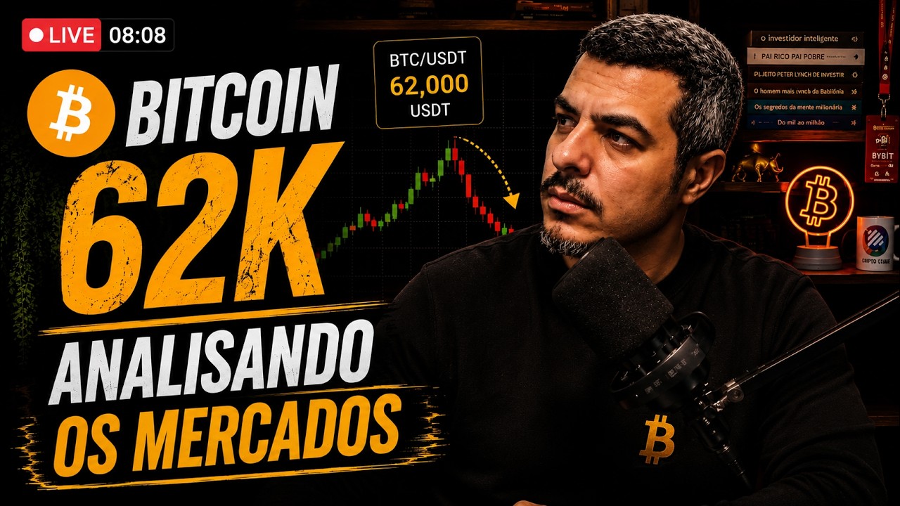 Bitcoin 61k - Quinta Feira  - Analisando os Ações Índices Mercados e ETFs