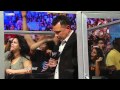 Raw:  The Rock birthday bashes Michael Cole
