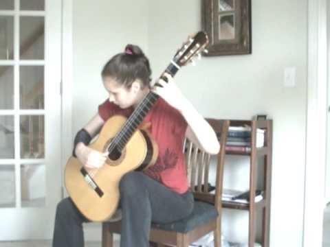 Chaconne Klaverenga--Allegro Solemne from La Catedral--Augustin Barrios