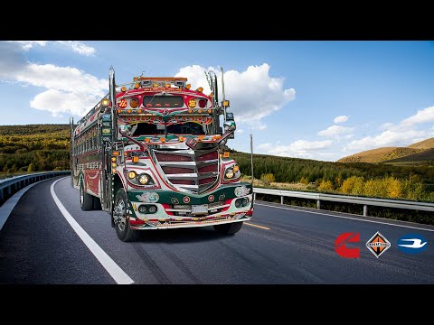 #camioneta  de #guatemala | La Pachaluneca Ruge con Doble Escape y Bocinas Musicales | 🇬🇹