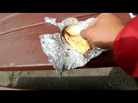 Grilled breakfast sandwich fail!
