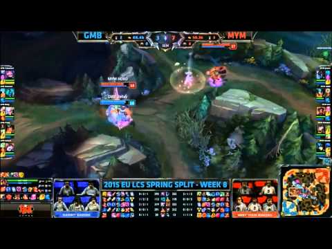 Gambit Gaming vs Meet Your Makers - HIGHLIGHTS - EU LCS Spring 2015 - W8D1 - Season 2015 - LoL