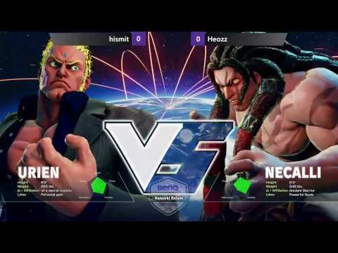 BenQ Championship 2016 FINALS - TOP 8 - hismit (Urien) vs. HeoZZ (Necalli)